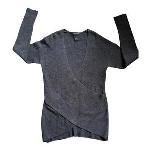New Directions | Women's Dark Gray Knit Sweater | Size Medium | 0922